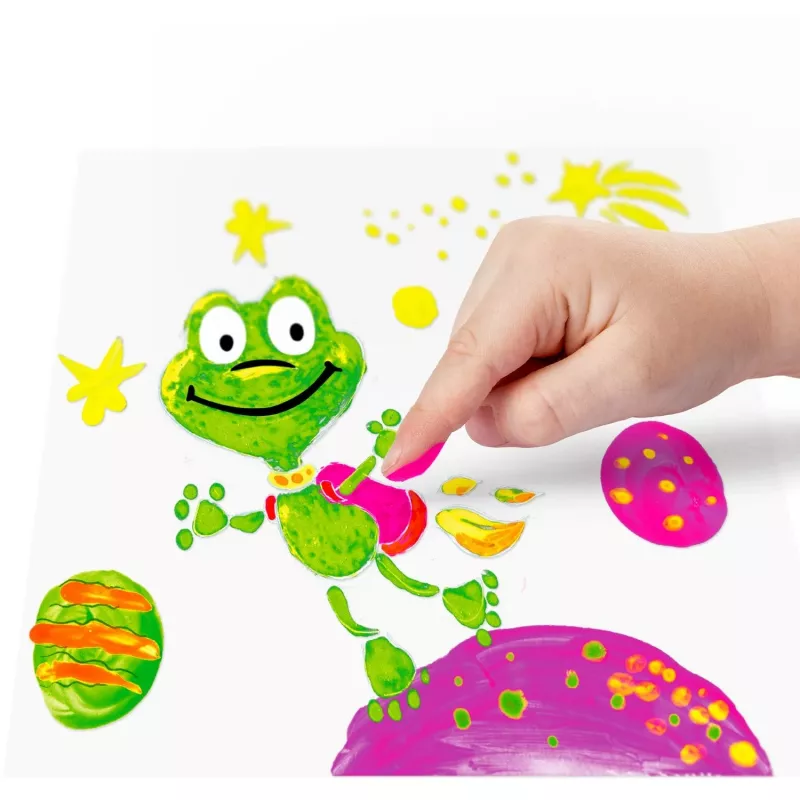STAEDTLER prstové farby NJ Neon 6-dielne puzdro (8816F C6)