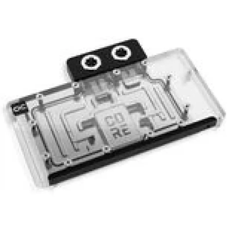 Blok kvapalinového chladenia Alphacool Core RX 9070 XT Swift+ transparentný chróm pre GPU
