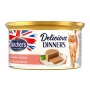 Butcher's Delicious Dinners vlhké krmivo pre mačky, losos a krevety, 85 g