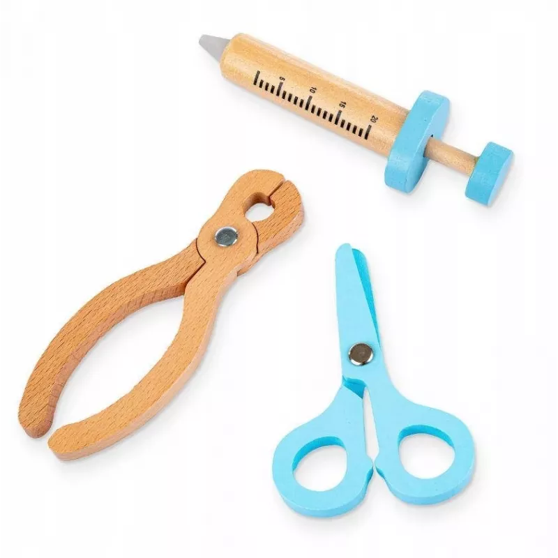 Lekárska hracia sada pre deti Extralink Little Doctor kufrík, 43 dielov