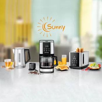 Hriankovač Rommelsbacher TO850 2 plátky, 850 W, nehrdzavejúca oceľ/čierna, XL štrbiny