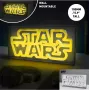 LED neónové svetlo Paladone Star Wars Design PP13123SW — dekoratívna LED tabuľa na stenu alebo policu