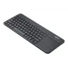 Logitech Wireless Touch Keyboard K400 Plus - klávesnica - bezdrôtová - 2,4 GHz - česká - čierna
