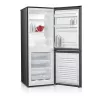 Chladnička s mrazničkou MPM MPM-215-KB-39/E — 215 l, mraznička dole, Dark Inox, zameniteľné otváranie dverí, LED osvetlenie