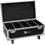 Flightcase Roadinger PLL-384 pre 4 LED reflektory, robustné prevedenie