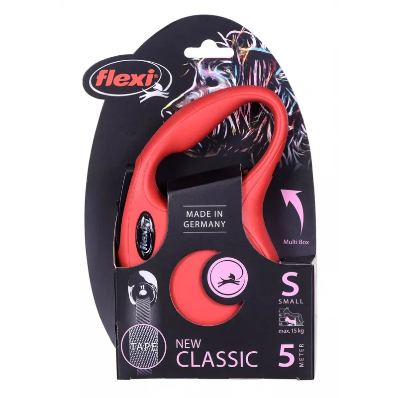 FLEXI neu Classic S - navíjacie vodítko - 5 m