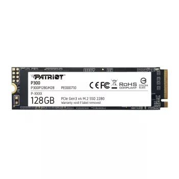 Patriot Memory P300P128GM28 interný solid-state disk M.2 128 GB PCI Express NVMe