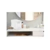 Mini chladnička s LED zrkadlom na líčenie Elle ESDAFX04WHEU 4 l biela