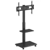 TV stojan ergo office ER-304 B, max. nosnosť 50 kg, VESA 600x400