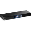 TRENDnet TEG S17 - switch - 16 x 10/100/1000 - rack-montovateľný