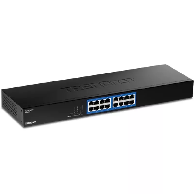 TRENDnet TEG S17 - switch - 16 x 10/100/1000 - rack-montovateľný