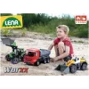 Nákladné auto Lena WORXX 04610EC sivá červená odporúčaný vek 3 roky