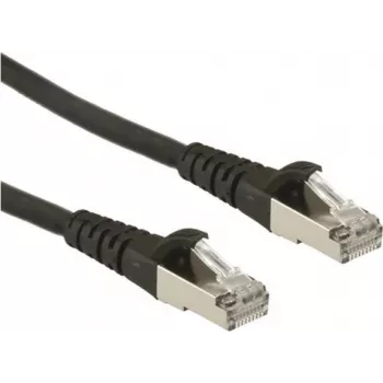Roline - patch kábel - RJ-45 (M) na RJ-45 (M) - 1,5 m - SFTP - CAT 6a - čierny