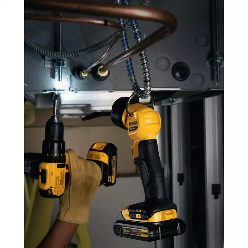 Dewalt 18V XR Li-Ion akumulátorové LED otočné svietidlo - základná jednotka