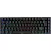 Deltaco GAM-100-DE - 65% - USB + Bluetooth - mechanický switch - QWERTZ - RGB LED - čierna