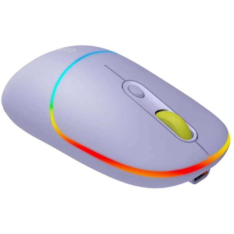 CANYON myš MW-22 2in1 BT/ Wireless levanduľová