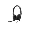 Lenovo 4XD1P83425 slúchadlá/headset káblové Head-band hovory/hudba USB Type-A čierna