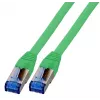 EFB-Elektronik RJ45 patch kábel Cat.6A S/FTP TPECat.7 surový kábel superflex zelený 1,5 m výrobca: EFB Elektronik (K5525FGN.1,5)