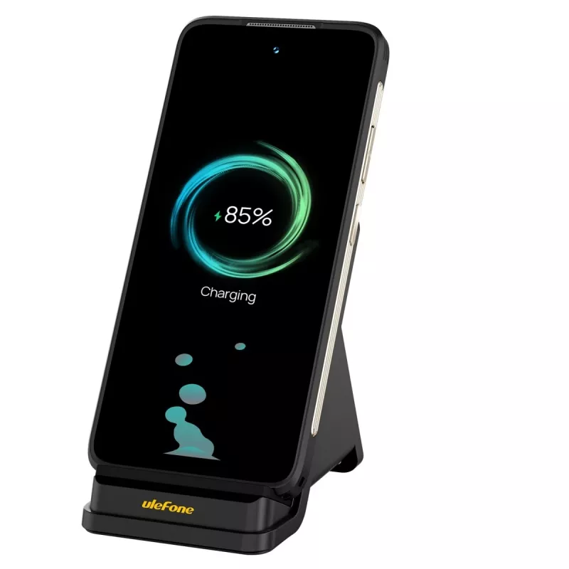 UleFone nabíjačka pre smartfón WCS01 – 50 W USB Type-C, bezdrôtové rýchle nabíjanie, čierna