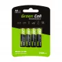 Nabíjateľné batérie Green Cell GR02 NiMH AA, 4 ks, 2000 mAh