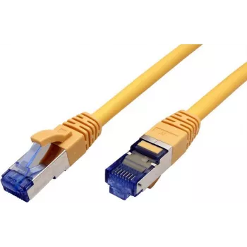 Value 21.99.1934 RJ45 sieťový kábel, patch kábel CAT 6a S/FTP 0,30 m žltá 1 ks