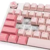 Ducky One 3 TKL Gossamer Pink klávesnica herná USB US anglická ružová, biela