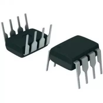 Operačný zosilňovač Texas Instruments OPA2277PA, duálny presný operačný zosilňovač, PDIP-8