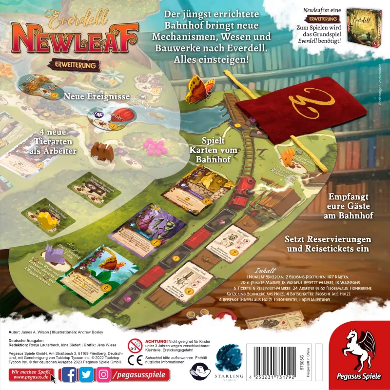 Everdell: Newleaf, rozšírenie spoločenskej hry