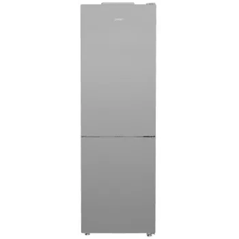 Chladnička Indesit INK 25402 S4E | Kompaktná voľne stojaca, No Frost, 249 L chladiaca časť / 106 L mraznička, V 203,5 cm, energetická trieda E, 37 dB, strieborná