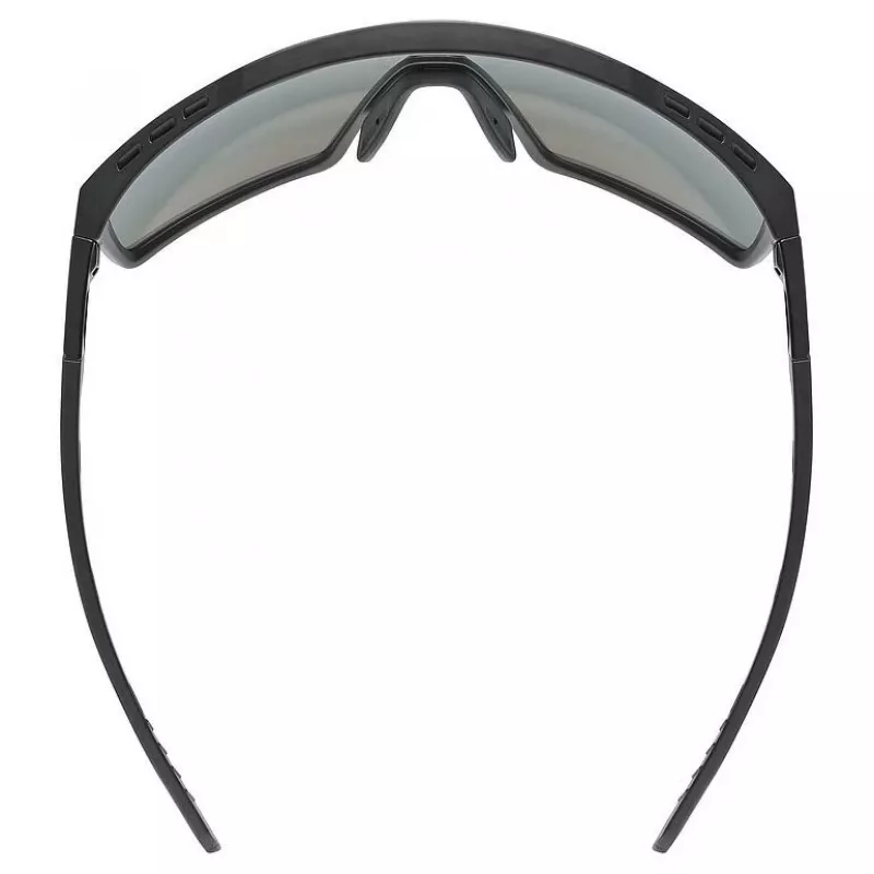 Multisportové okuliare UVEX mtn perform — plná obruba, čierna