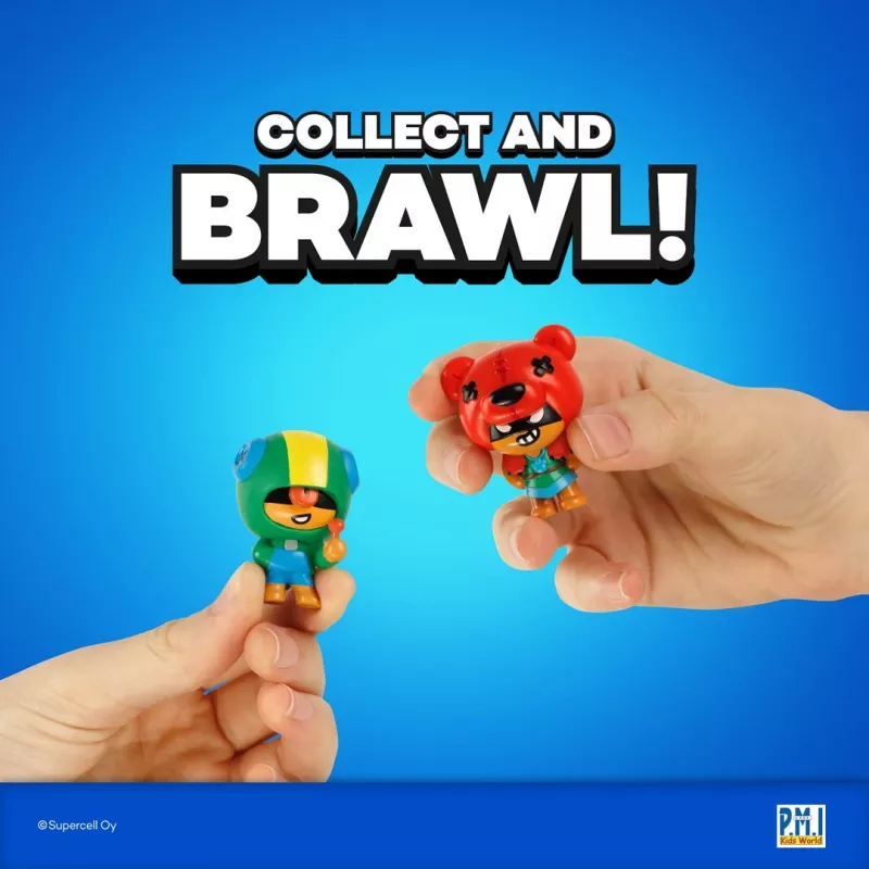 Brawl Stars S1 figúrky – balenie 8 ks Deluxe-Box VER.B