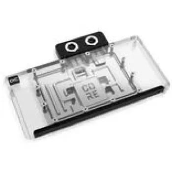 Vodný chladič Alphacool Core RX 9070 XT Nitro+ transparentný/chróm s backplate