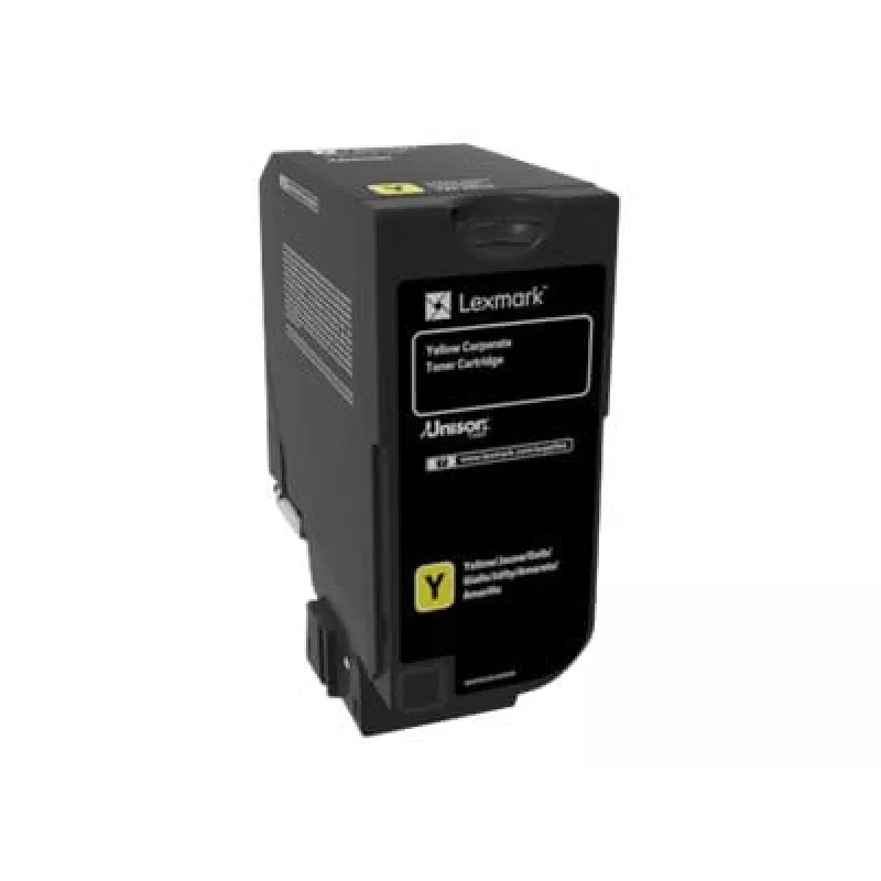 Lexmark 74C20YE tonerová kazeta Corporate pre CS720/CS725/CX725, žltá, 3000 strán