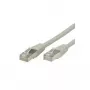 Sieťový kábel VALUE S/FTP (PiMF) patch kábel RJ-45 Cat.6 0,5 m sivý