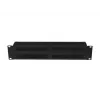 Rackový 19 inch 2U organizér káblov LANBERG AK-1705-B, čierny