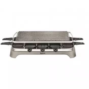 Raclette gril Tefal PR457B pre 10 osôb 1350 W sivý