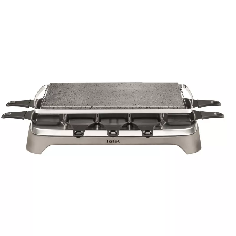 Raclette gril Tefal PR457B pre 10 osôb 1350 W sivý
