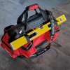 Einhell 4540036 E-Case Bag systémová taška na náradie, polyester, nosnosť 30 kg, čierna/červená