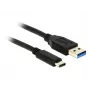 USB kábel DeLOCK 0,5 m USB3.1-C/USB3.1-A