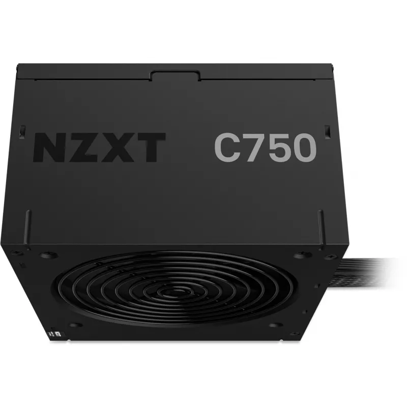 Napájací zdroj NZXT C750 Bronze 750 W, 24-pin ATX, 80 PLUS Bronze, 120 mm ventilátor, čierny