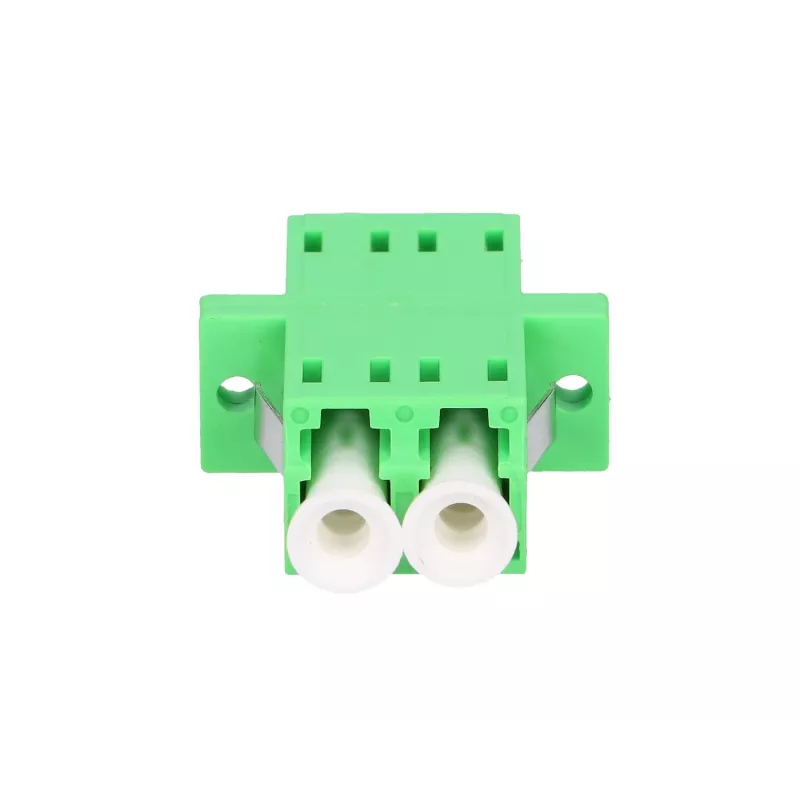 Extralink LC/APC Singlemode Duplex optický adaptér, zelený, LC/APC konektor samec