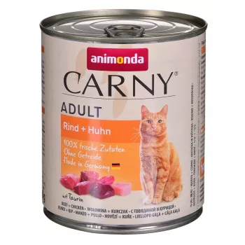Animonda Carny Adult hovädzina s kurou 800 g