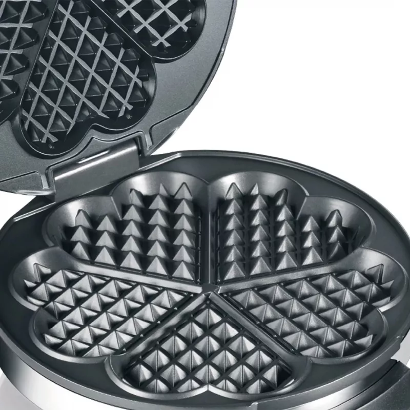 Graef WA 80 vaflovač, 900 W, strieborný