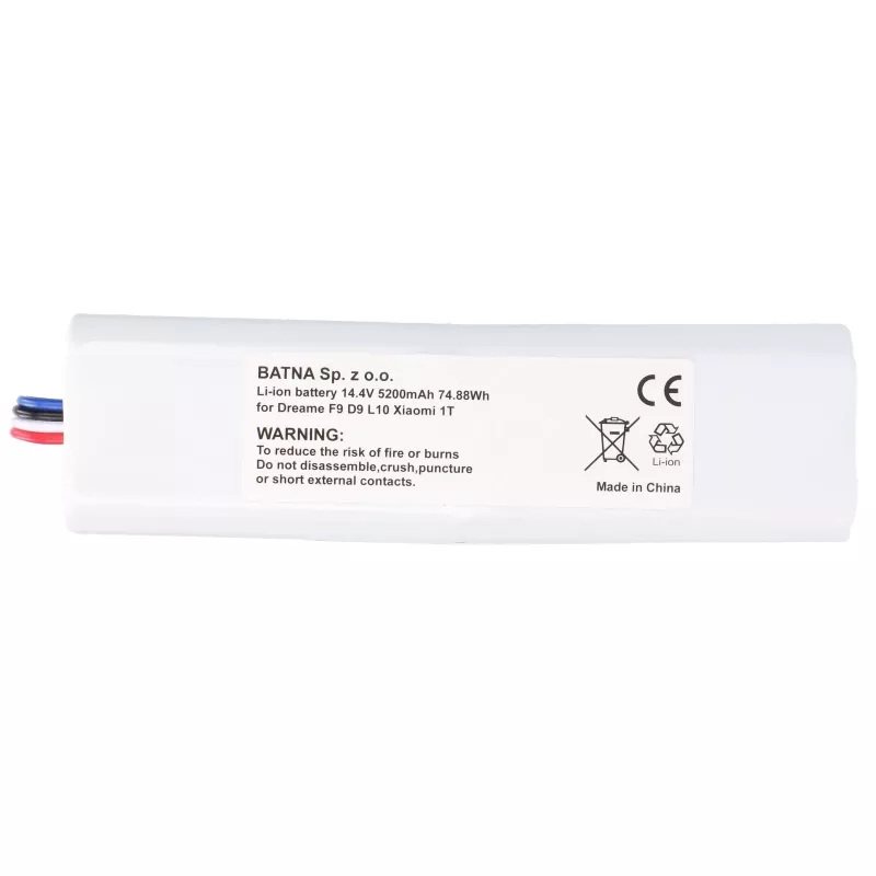 Batéria pre Dreame Vacuum F9/D9 PRO, 14,4V 5200mAh