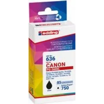 EDD-636 čierna atramentová kazeta kompatibilná s Canon PG-560XL - kompatibilná - atrament