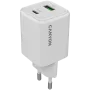 Nabíjačka Canyon CU45AC 45W univerzálna biela AC rýchlonabíjačka pre interiér