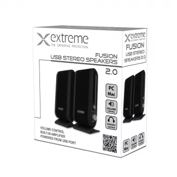 Extreme XP102 reproduktor 2.0 kanály 4 W čierny