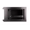 Nástenný rack Extralink 4U 600x450 čierny