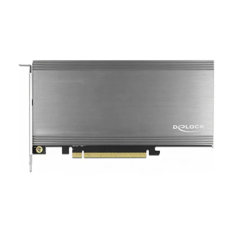 DeLOCK PCI Express x16 karta na 4 x interné NVMe M.2 Key M 89044