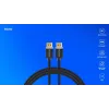 DisplayPort kábel SAVIO CL-166 2 m čierny – DisplayPort 1.4, konektor samec-samec, pozlátené kontakty